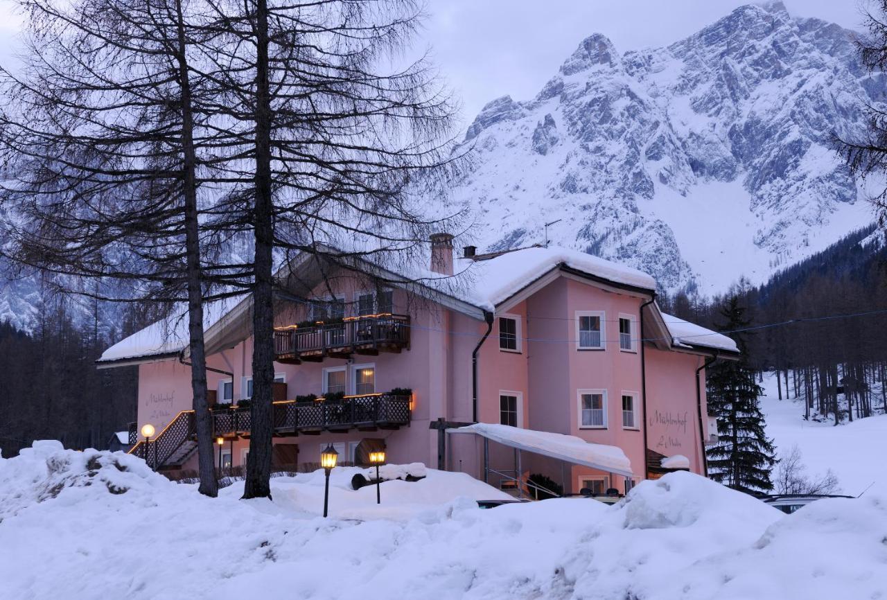 Hotel Bad Moos Dependance "Muehlenhof" Sexten Esterno foto